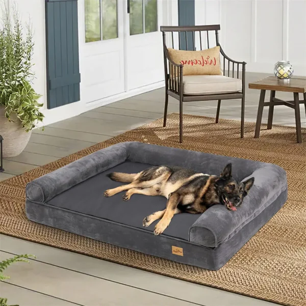 Extra Large Orthopedic Pet Mattress with Removable Washable