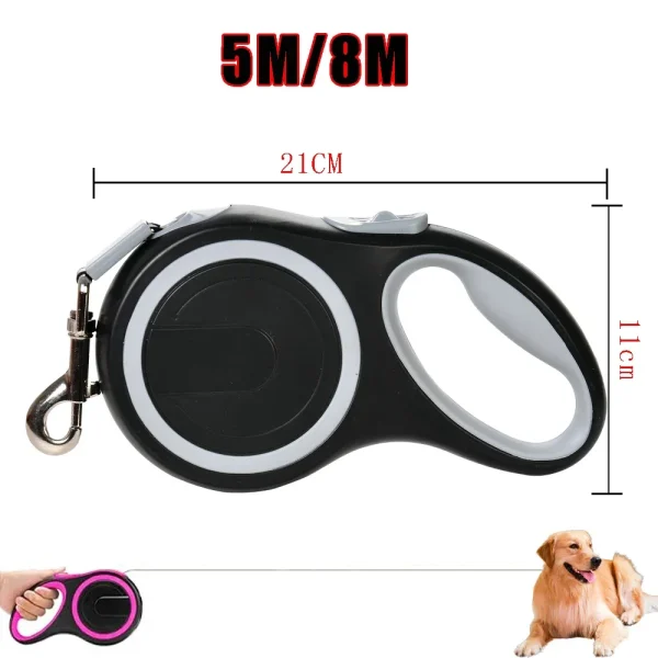 Outdoor Hiking 5m Plus 8M Pet Dog Leash For Small, Large Dogs