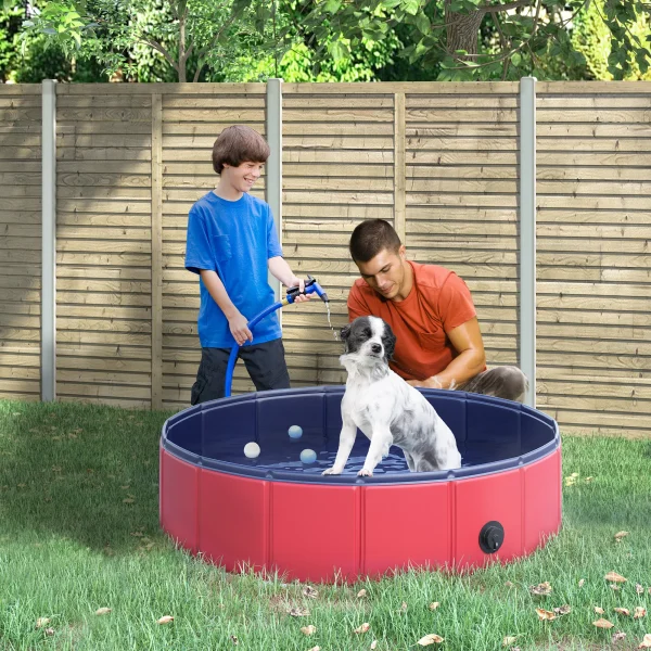 Pet Paddling Pool, Indoor/ Outdoor Foldable Diameter