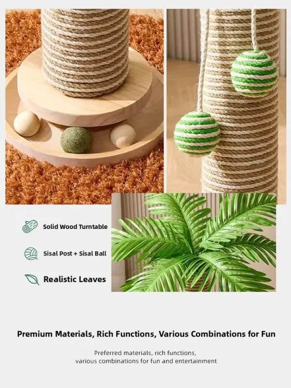 Scratching Board, Wear-Resistant, One-piece Tree