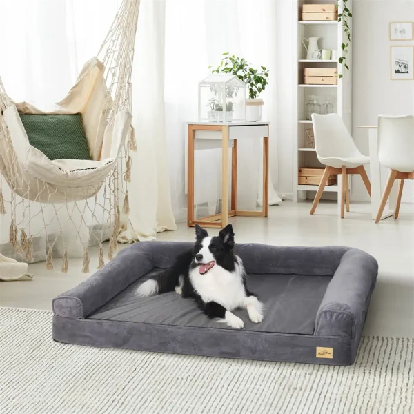 Extra Large Orthopedic Pet Mattress with Removable Washable