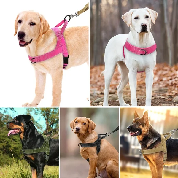 Nylon Durable Dog Harness with Handle