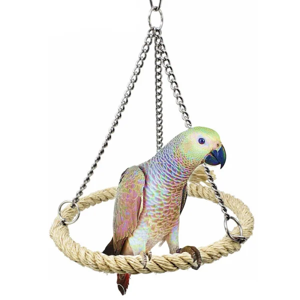 Rope Ring Swing Toys, Hanging Cage Hammock