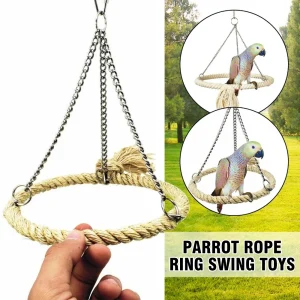 Rope Ring Swing Toys, Hanging Cage Hammock