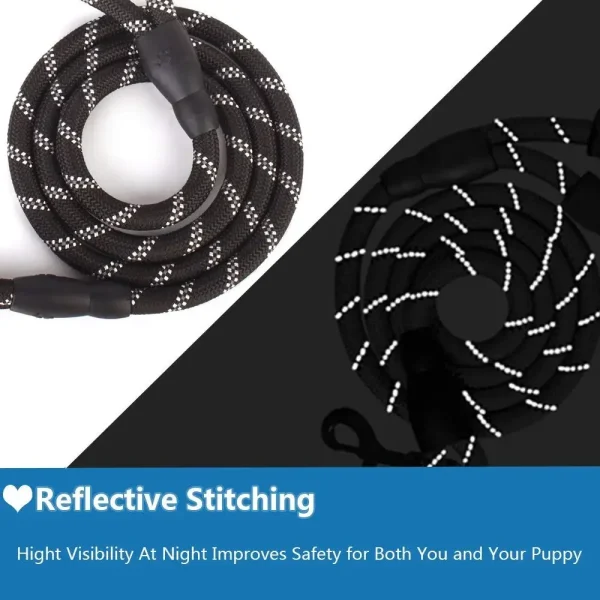 Strong Dog Leashe, Durable with Soft Padded Handle