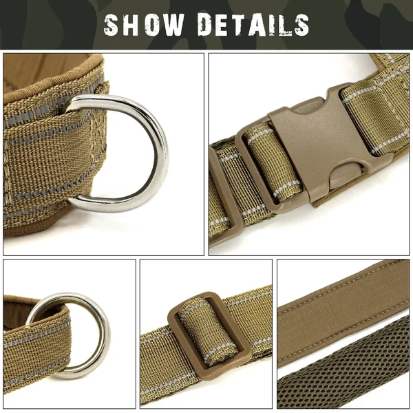Nylon Durable Dog Harness with Handle