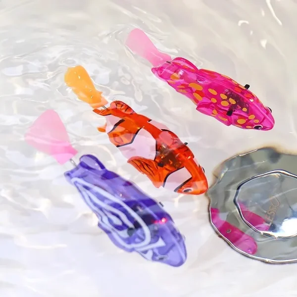 Cat Interactive Electric Fish Toy LED, Light