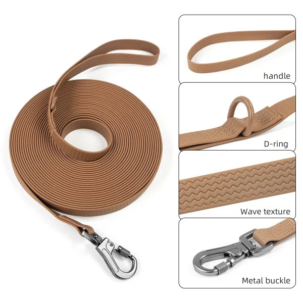 1.8M 3M 5M 10M PVC Dog Leash for Large Dog