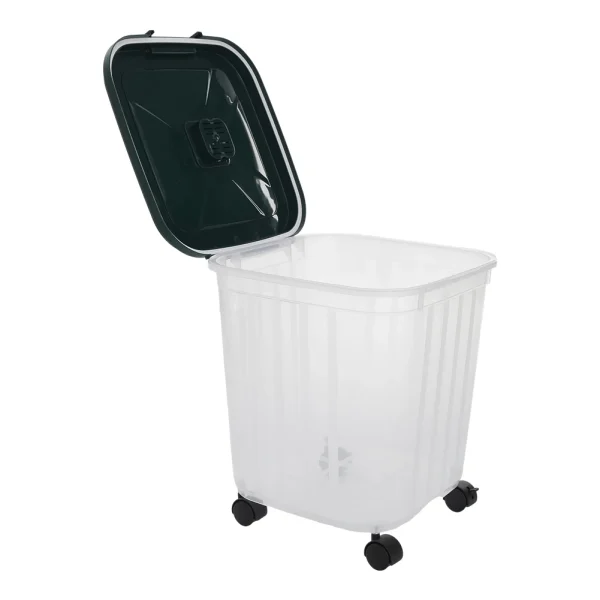 7.5/12.5kg Large Capacity With Wheels Food Storage Barrel