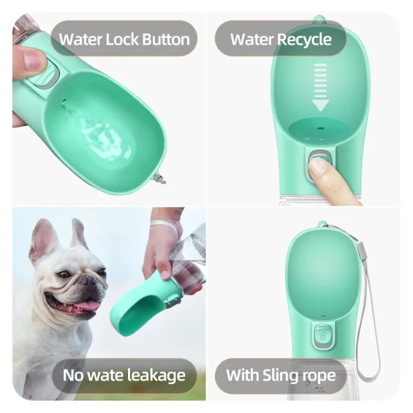 Portable Water Bottle For Small and Large Dogs