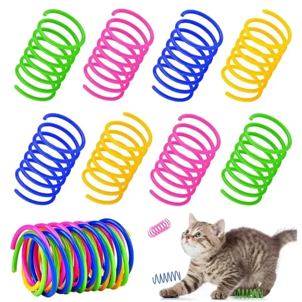 4/8/12pcs Interactive Wide Durable Cat Toy