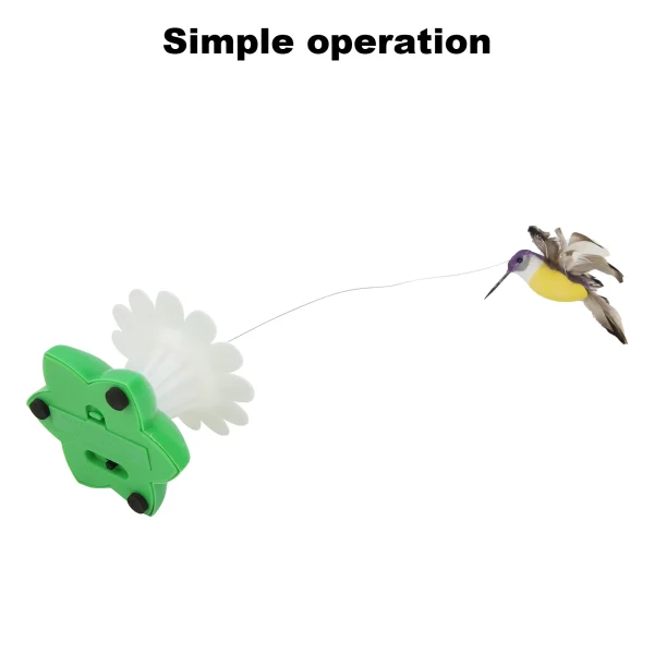 Electric Flying Bird Cat Toy, Lifelike Flying Movement