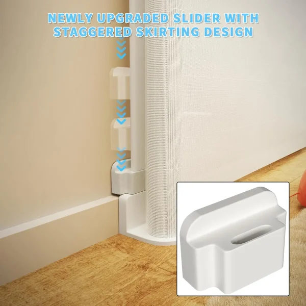 Wider  Stair Gate Cat/Puppy/Baby ,130cm