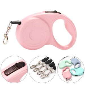 3m 5m Dog Leash for Small, Medium Dogs, Retractable Extending Rope