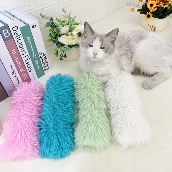 Interactive Soft Cat Toy, Pillow Teaser