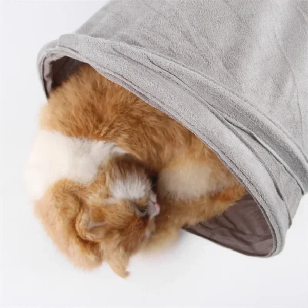 Cat Tunnel for Indoor Cats, Collapsible Play Tube