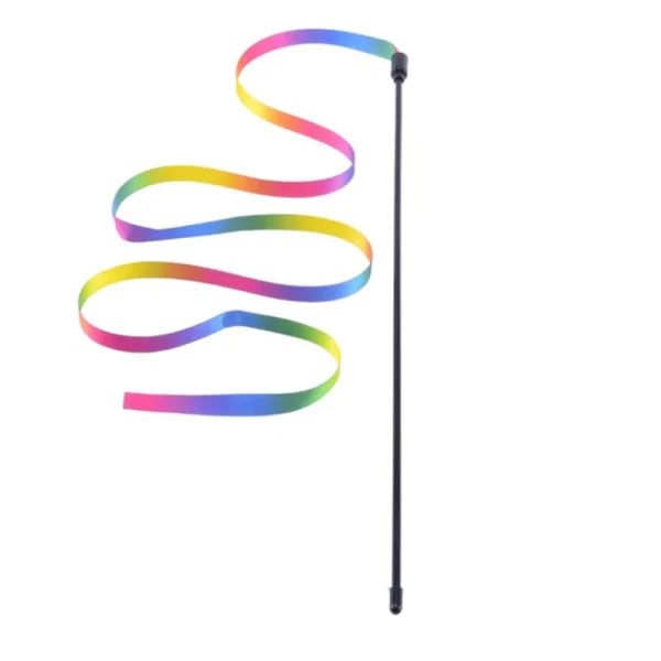 Cute Funny Rainbow Strips, Interactive Cat  Toy