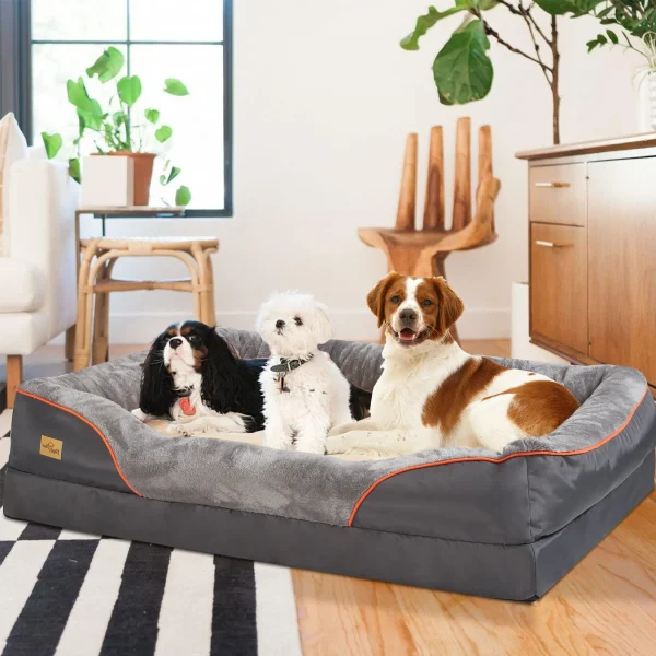 Large Dog Bed, Soft, Comfortable, Anti Allergy