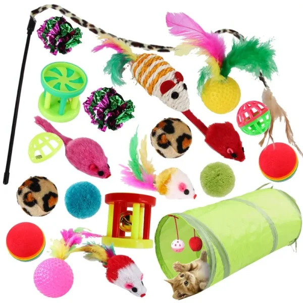21pack Kitten Toys, Variety Pack Combination Set