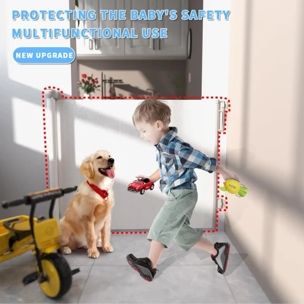 Wider  Stair Gate Cat/Puppy/Baby ,130cm