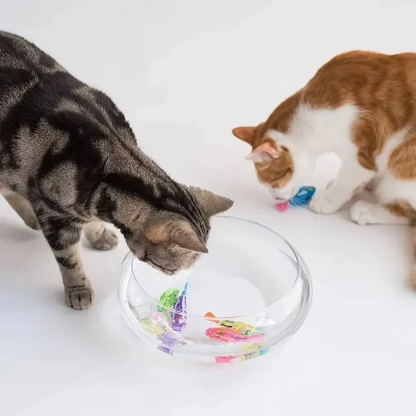 Cat Toy, LED Inductive. Interactive Swimming Robot Fish