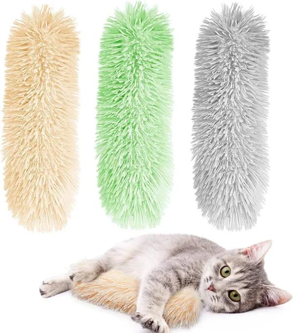 Interactive Soft Cat Toy, Pillow Teaser