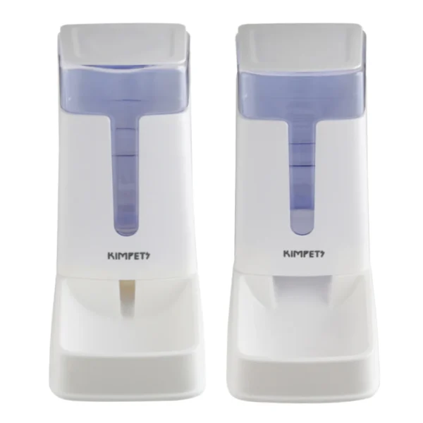 Automatic Pet Feeder, Drinking Fountain 2-Pack Set