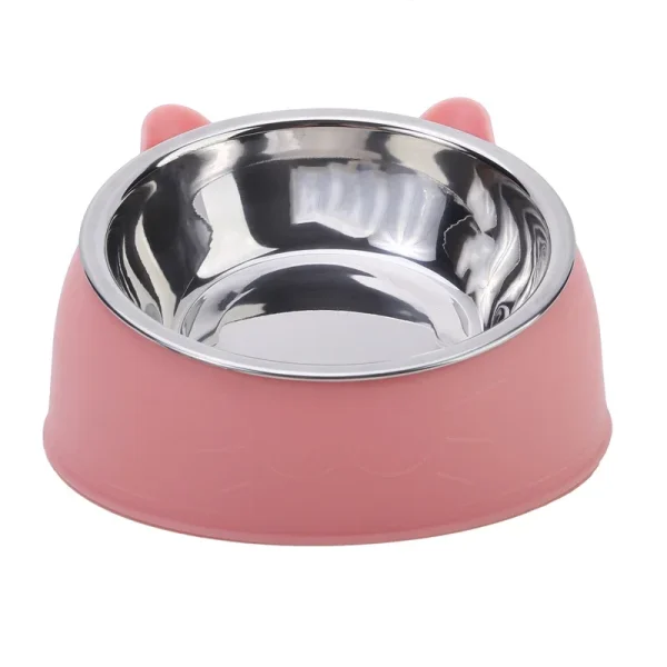 100ML Cat Dog Bowl ,15 Degrees Raised Non Slip Water, Feeder