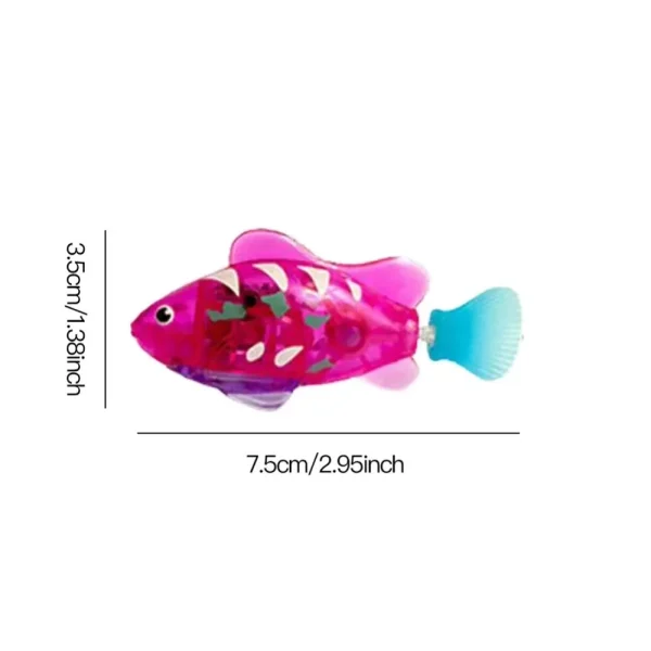 Cat Toy, LED Inductive. Interactive Swimming Robot Fish
