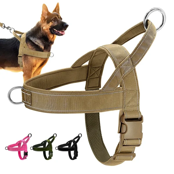 Nylon Durable Dog Harness with Handle