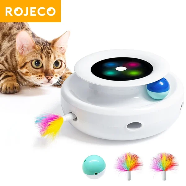 2 in 1 Smart Automatic Feather with 5 Modes