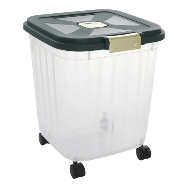 7.5/12.5kg Large Capacity With Wheels Food Storage Barrel