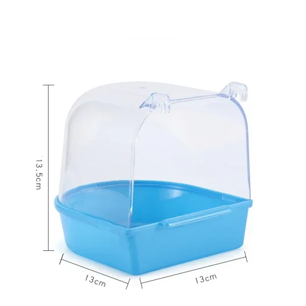Bird Transparent Bathing Tub, Shower Box