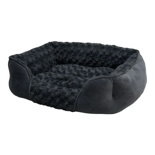Soft Grey Pet Sleeping Bed