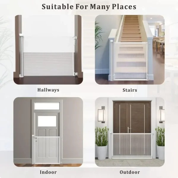 Wider  Stair Gate Cat/Puppy/Baby ,130cm