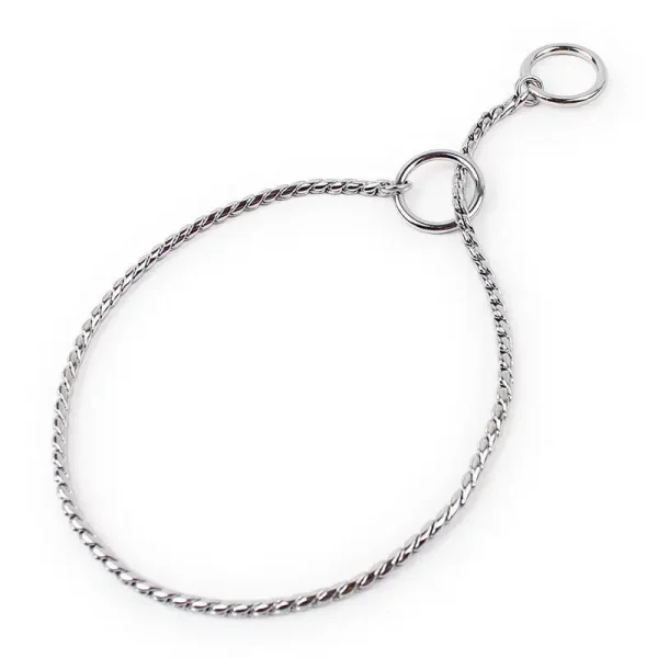 Dog Collar Chain, Copper Pinch Collar P Slip Chain