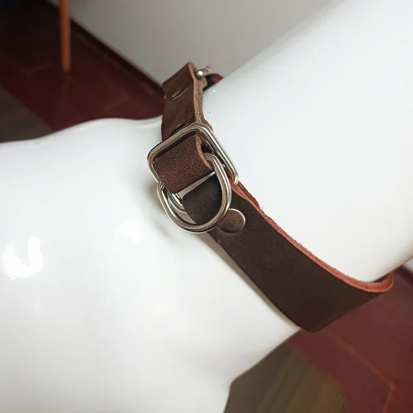 Adjustable Dog Collar, Soft Wide Leather