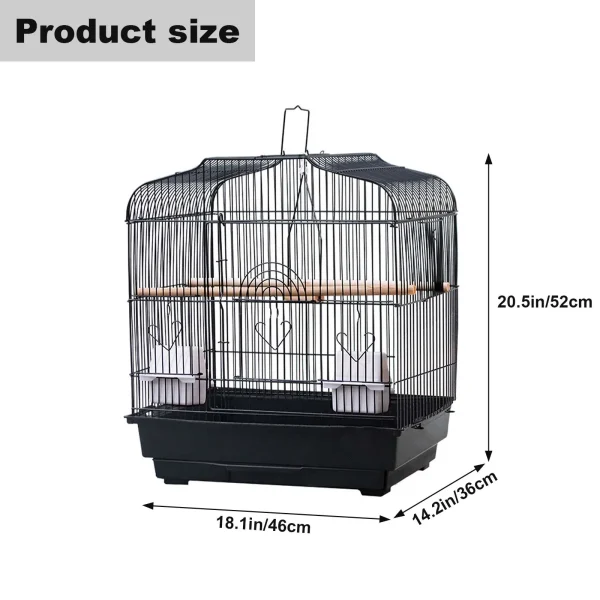 Travel Bird Cage With Handle