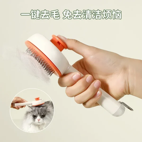 Pet Brush, Comb Self Cleaning Hair Remover