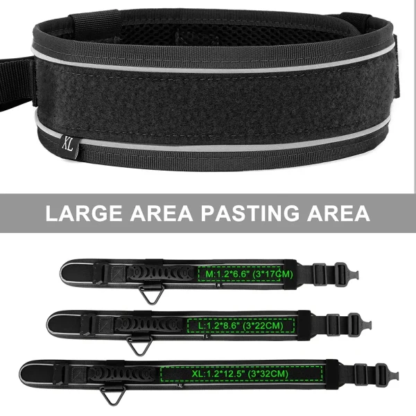 Durable Tactical Dog Collar, Adjustable Nylon Military Collar