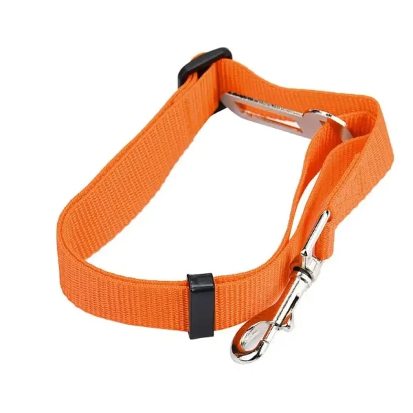 Dog Car Seat Belt with Adjustable Harness Lead