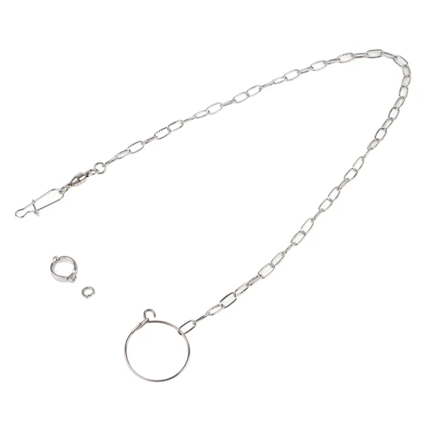 21.3in Length Stainless Steel Split Foot Chain for Large Bird