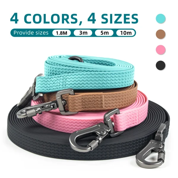 1.8M 3M 5M 10M PVC Dog Leash for Large Dog