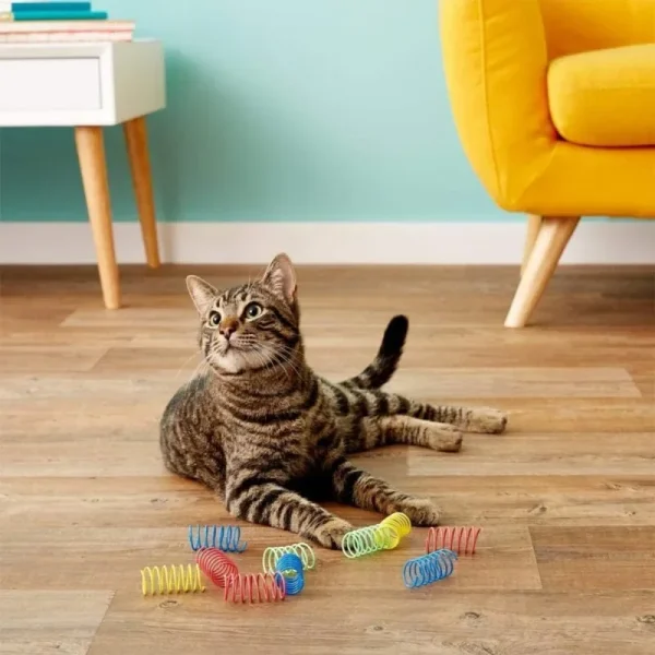 4/8/12pcs Interactive Wide Durable Cat Toy
