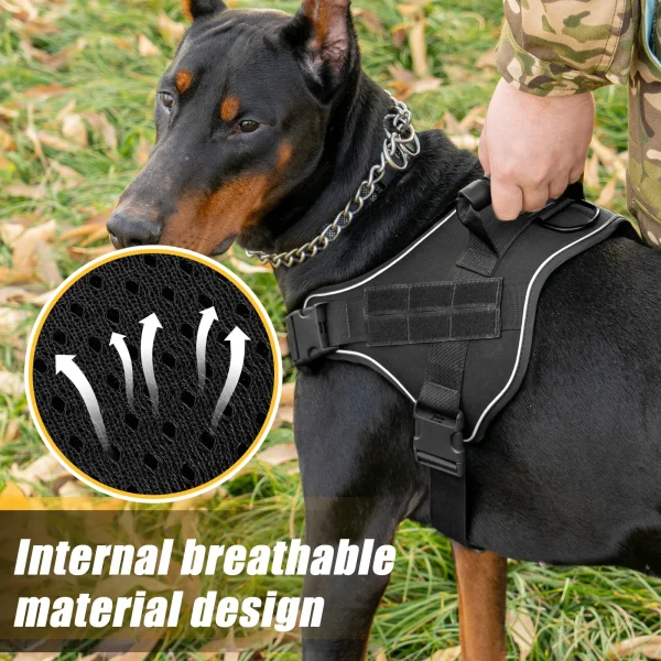 Tactical Dog Harness, Doberman Training Vest