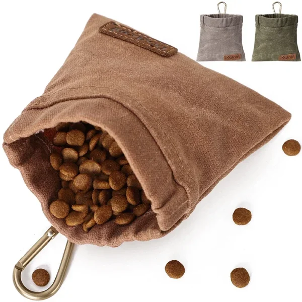 Walking Dog Snack Pocket with Carabiner