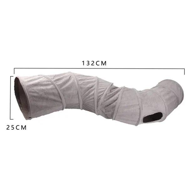 Cat Tunnel for Indoor Cats, Collapsible Play Tube