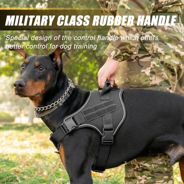 Tactical Dog Harness, Doberman Training Vest