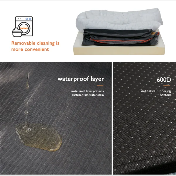 Large Dog Bed, Soft, Comfortable, Anti Allergy