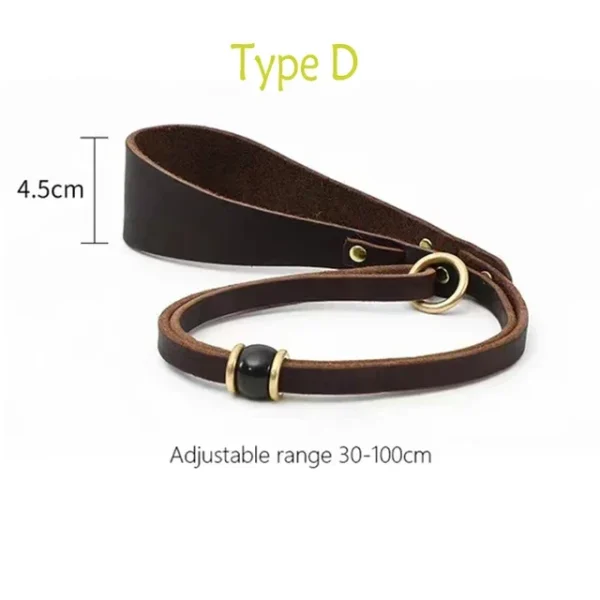 Adjustable Dog Collar, Soft Wide Leather
